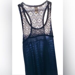 Arizona Jean Company Navy Blue Tank Top